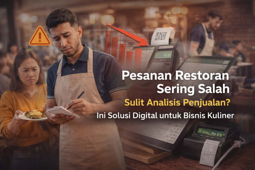 pesanan restoran sering salah