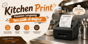 Kitchen Print, Pesanan Langsung Tercetak di Dapur