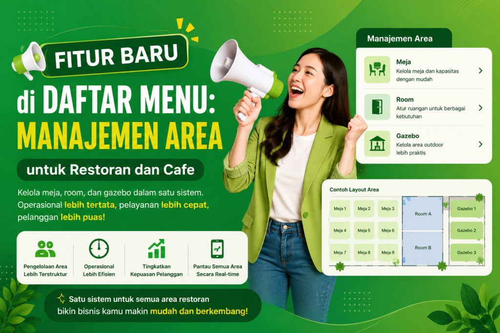 fitur baru daftarmenu manajemen area