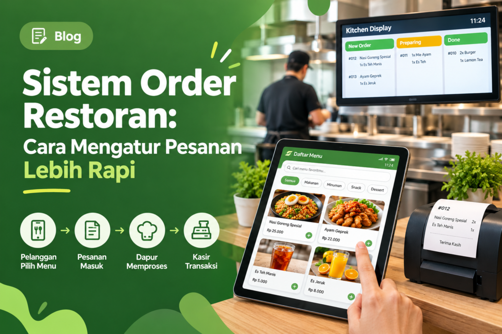 sistem order restorant