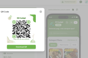 qr code menu digital
