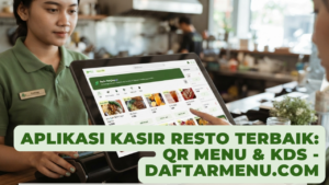 Aplikasi Kasir Resto Terbaik QR Menu & KDS - DaftarMenu.com