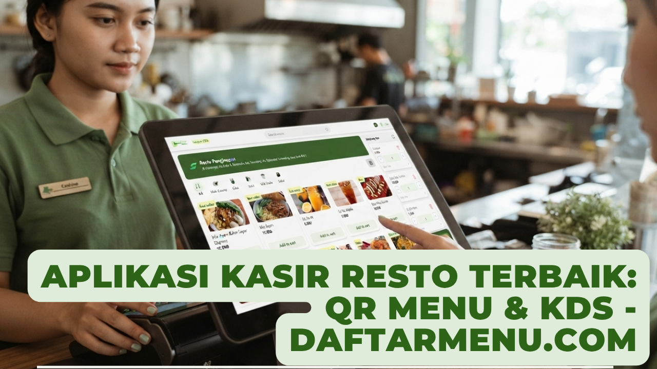 Aplikasi Kasir Resto Terbaik QR Menu & KDS - DaftarMenu.com