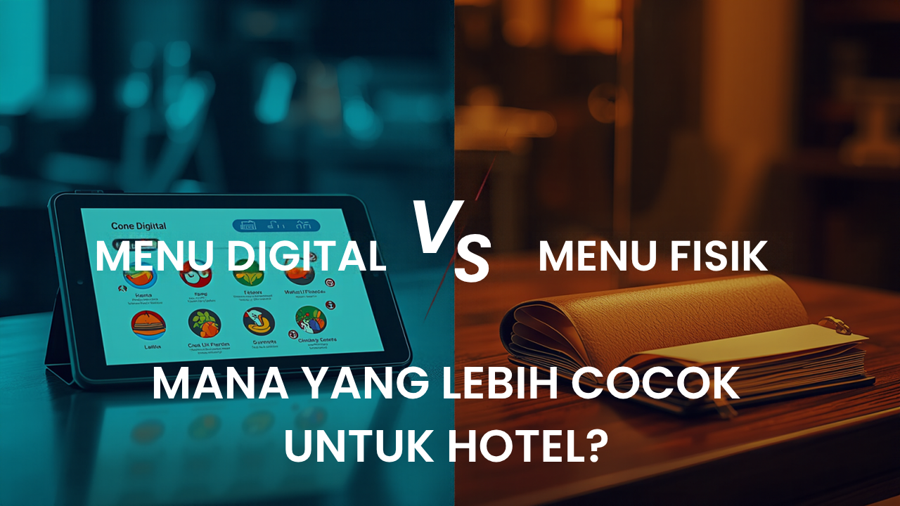 Menu Digital vs Menu Fisik Mana yang Lebih Cocok untuk Hotel